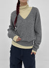 [MADE] Roadcle V-neck Standard Fit Knit