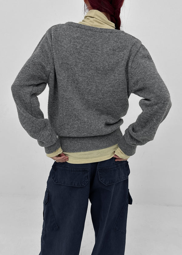 [MADE] Roadcle V-neck Standard Fit Knit