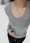 Lemin pendant drop necklace