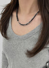 Kisha Bead Drop Necklace