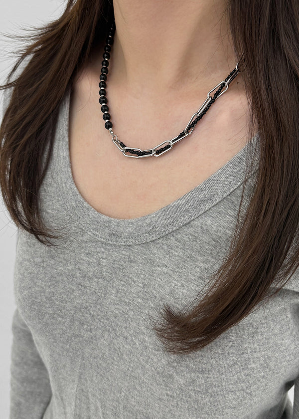 Kisha Bead Drop Necklace