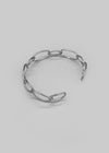 Two-row chain open bracelet