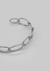 Two-row chain open bracelet