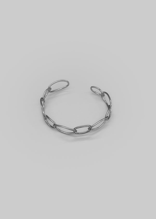 Two-row chain open bracelet