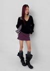 Freak Low-waisted Mini Skirt Pants