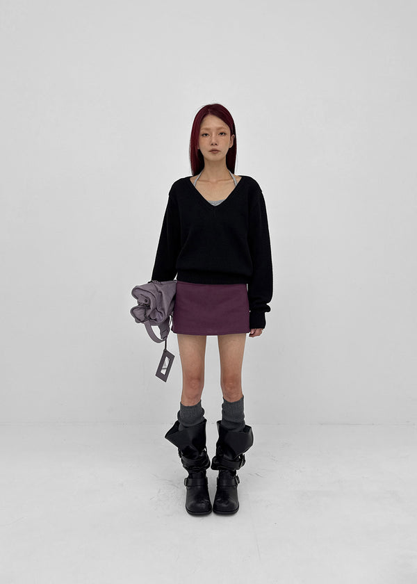 Freak Low-waisted Mini Skirt Pants