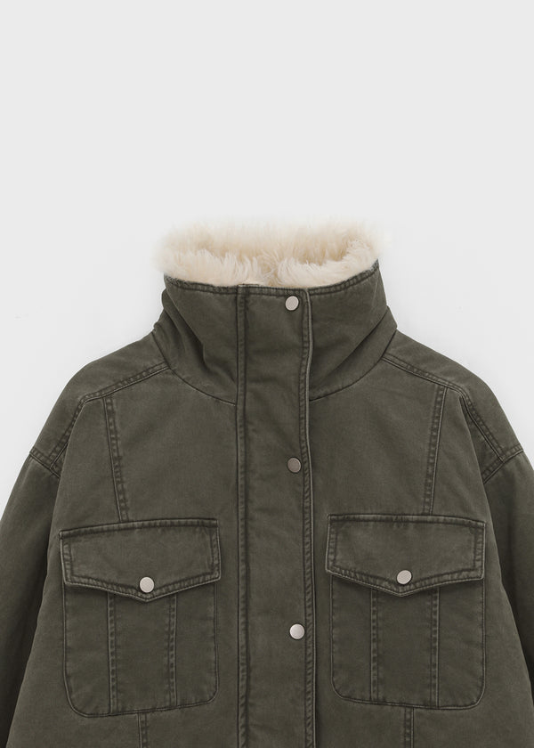 [MADE] Zegna Washed Half Field Jacket (6oz)