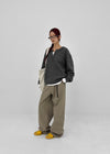 Brim wide fatigue pants