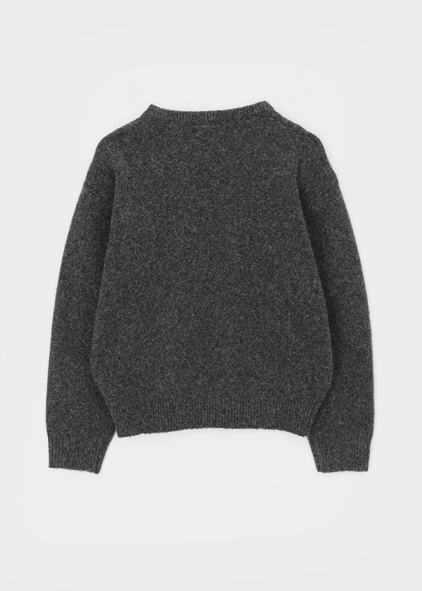 [MADE] Furd Loose Fit Henley Neck Knit
