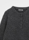 [MADE] Furd Loose Fit Henley Neck Knit