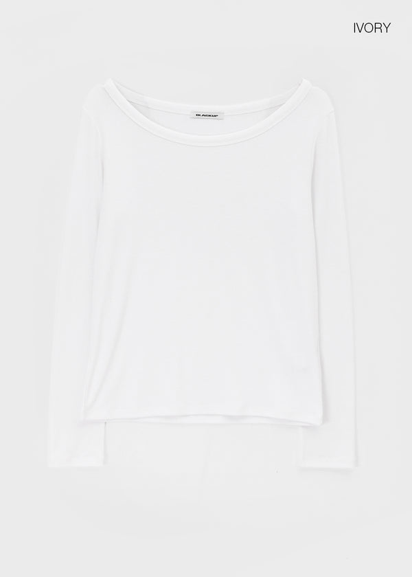 [MADE] Roa Wide Neck Long Sleeve T-shirt