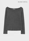 [MADE] Roa Wide Neck Long Sleeve T-shirt
