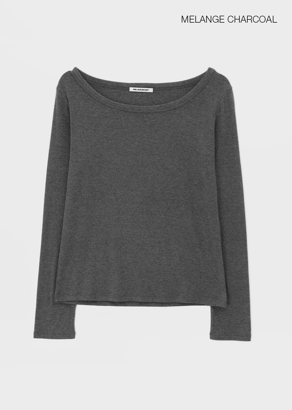 [MADE] Roa Wide Neck Long Sleeve T-shirt