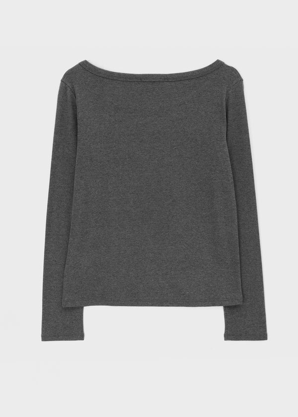 [MADE] Roa Wide Neck Long Sleeve T-shirt