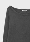 [MADE] Roa Wide Neck Long Sleeve T-shirt