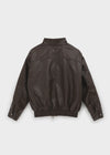[MADE] Ropun High-Neck Leather Jumper (4oz)