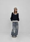 [MADE] Ever U-Neck Fleece-Lined Sweatshirt (Available as a set)