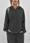 [MADE] Sarn Knit Loose Fit Hoodie