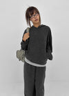 [MADE] Sarn Knit Loose Fit Hoodie