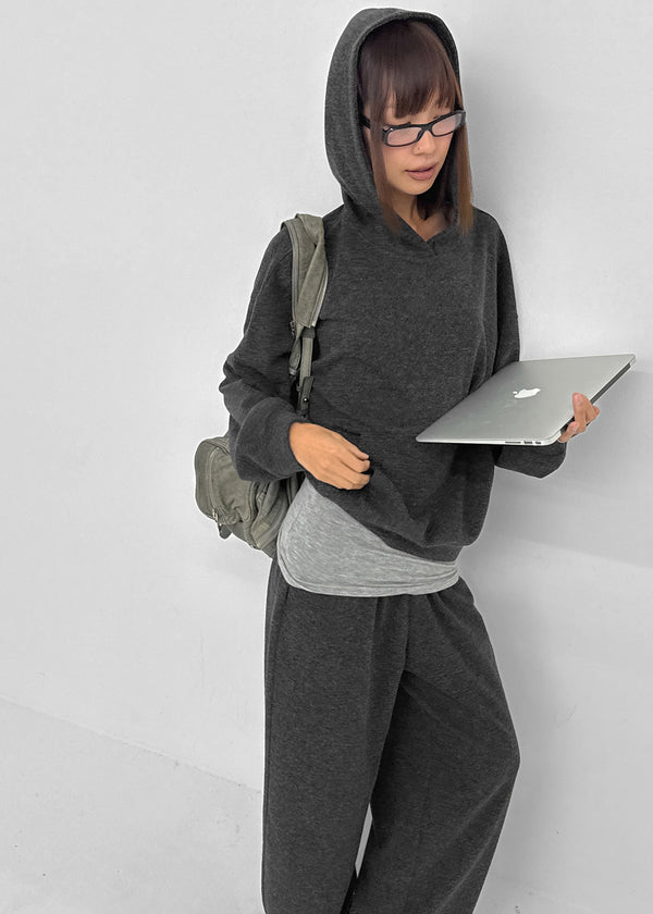 [MADE] Sarn Knit Loose Fit Hoodie