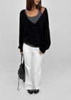 [MADE] Roadcle Deep V-Neck Loose Fit Knit
