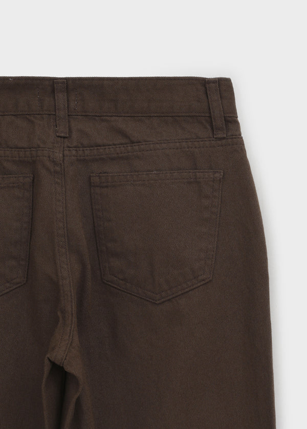 Turang Low Lyocell Cotton Wide Bootcut Pants
