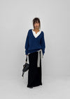 [MADE] Roadcle Deep V-Neck Loose Fit Knit