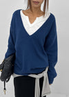 [MADE] Roadcle Deep V-Neck Loose Fit Knit