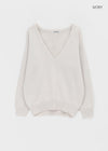 [MADE] Roadcle Deep V-Neck Loose Fit Knit