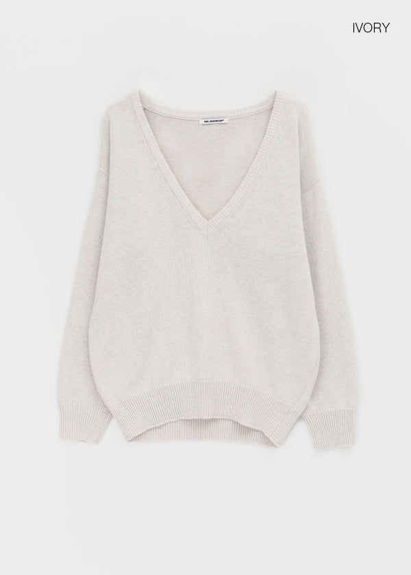 [MADE] Roadcle Deep V-Neck Loose Fit Knit