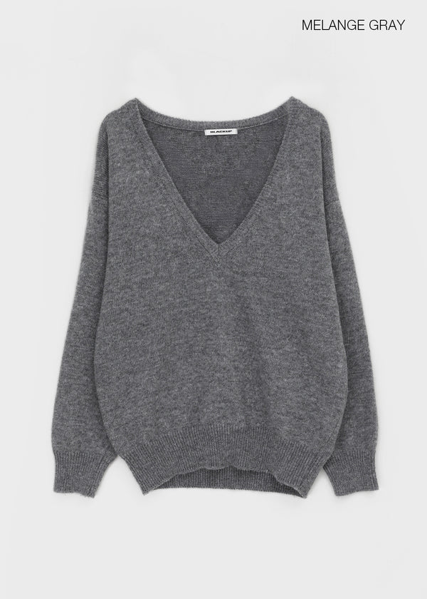 [MADE] Roadcle Deep V-Neck Loose Fit Knit