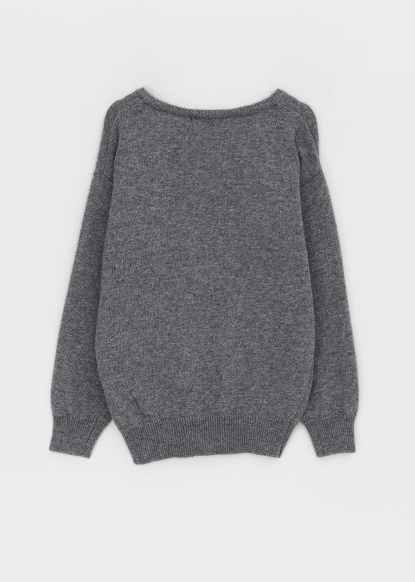 [MADE] Roadcle Deep V-Neck Loose Fit Knit