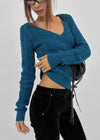 Rollin Velvet Low-Waisted Capri Pants
