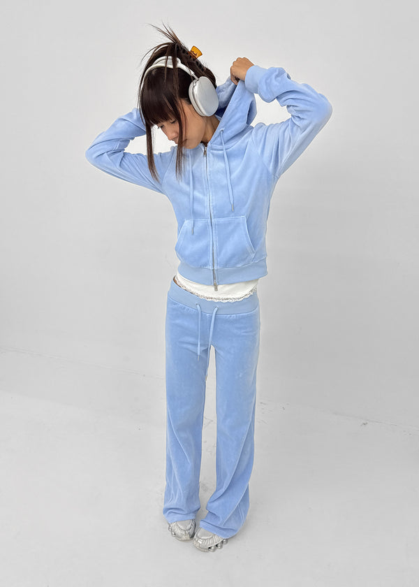 [MADE] Toddler Velour Slim Zip-up Hoodie