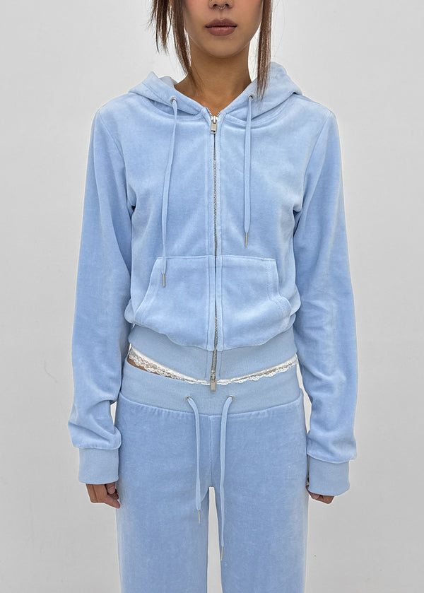 [MADE] Toddler Velour Slim Zip-up Hoodie