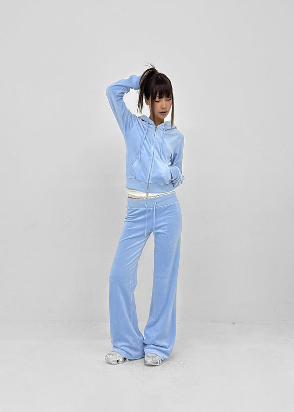 [MADE] Toddler Velour Bootcut Elastic Pants