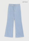 [MADE] Toddler Velour Bootcut Elastic Pants