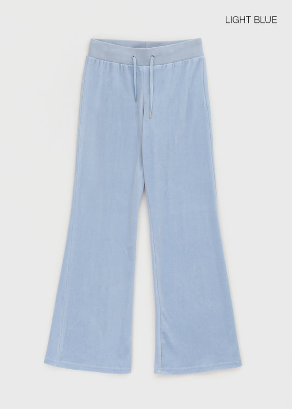 [MADE] Toddler Velour Bootcut Elastic Pants
