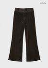 [MADE] Toddler Velour Bootcut Elastic Pants
