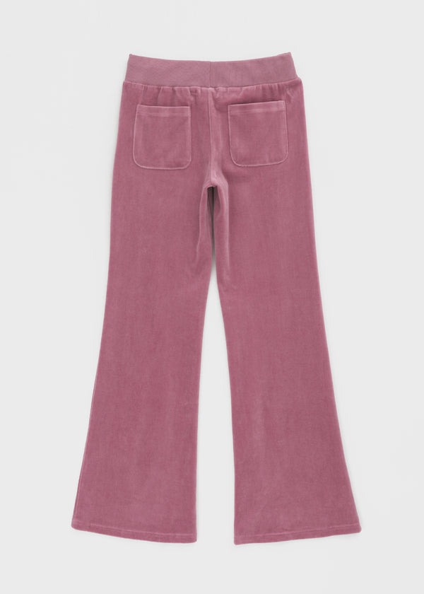[MADE] Toddler Velour Bootcut Elastic Pants