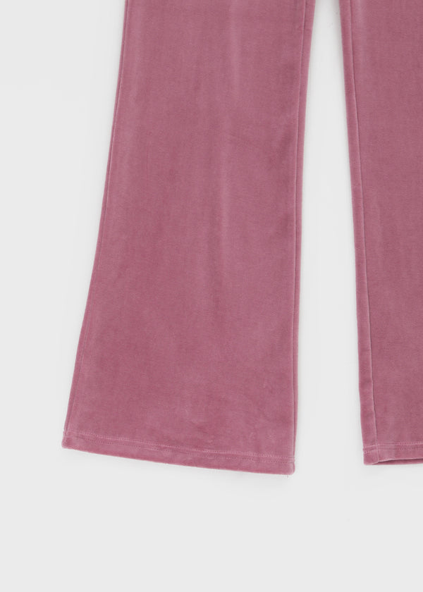 [MADE] Toddler Velour Bootcut Elastic Pants