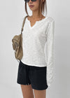 Nillkin Vintage Slit Slub Long Sleeve Tee