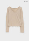 Nillkin Vintage Slit Slub Long Sleeve Tee