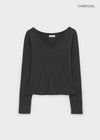 Nillkin Vintage Slit Slub Long Sleeve Tee
