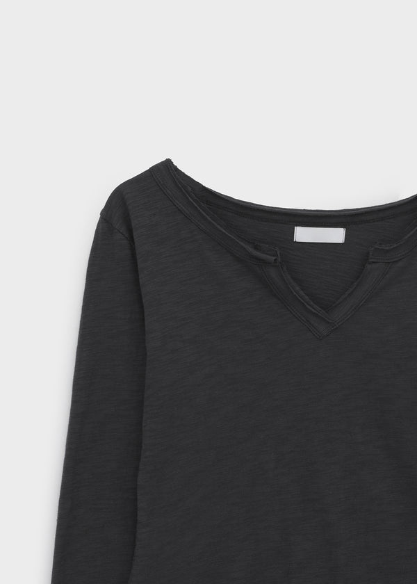 Nillkin Vintage Slit Slub Long Sleeve Tee