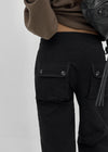 [MADE] Trove Washed Cotton Elastic Waist Pants
