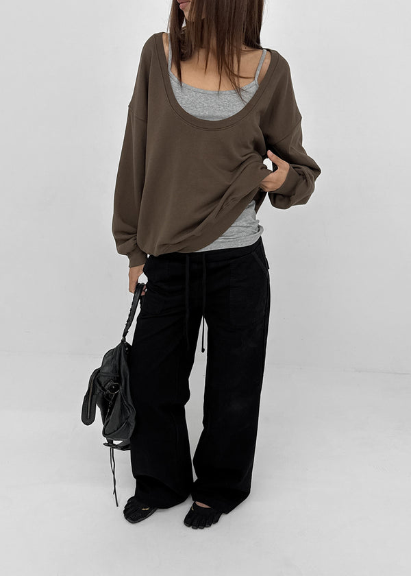 Tiol U-neck sweatshirt