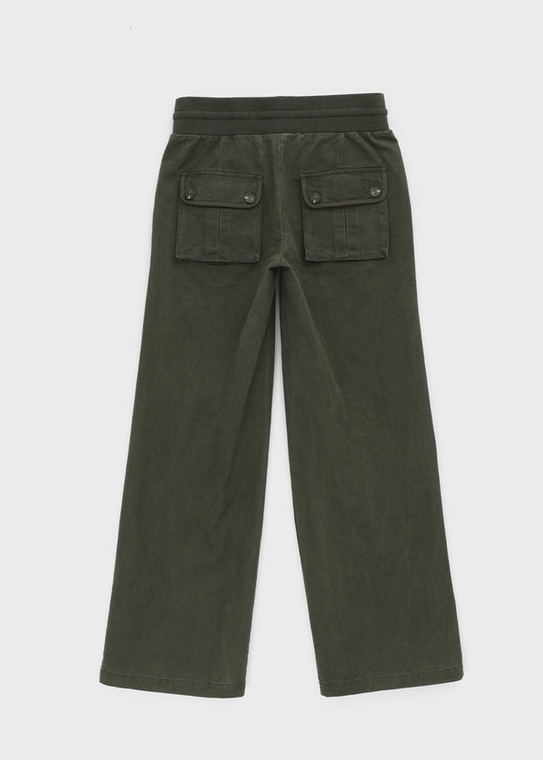 [MADE] Trove Washed Cotton Elastic Waist Pants