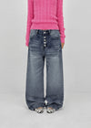 Kawe Vintage Wide Sagging Denim Pants