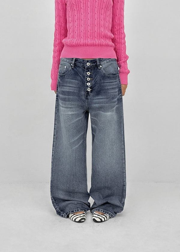 Kawe Vintage Wide Sagging Denim Pants